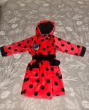 Peignoir Miraculous Ladybug taille 4 ans