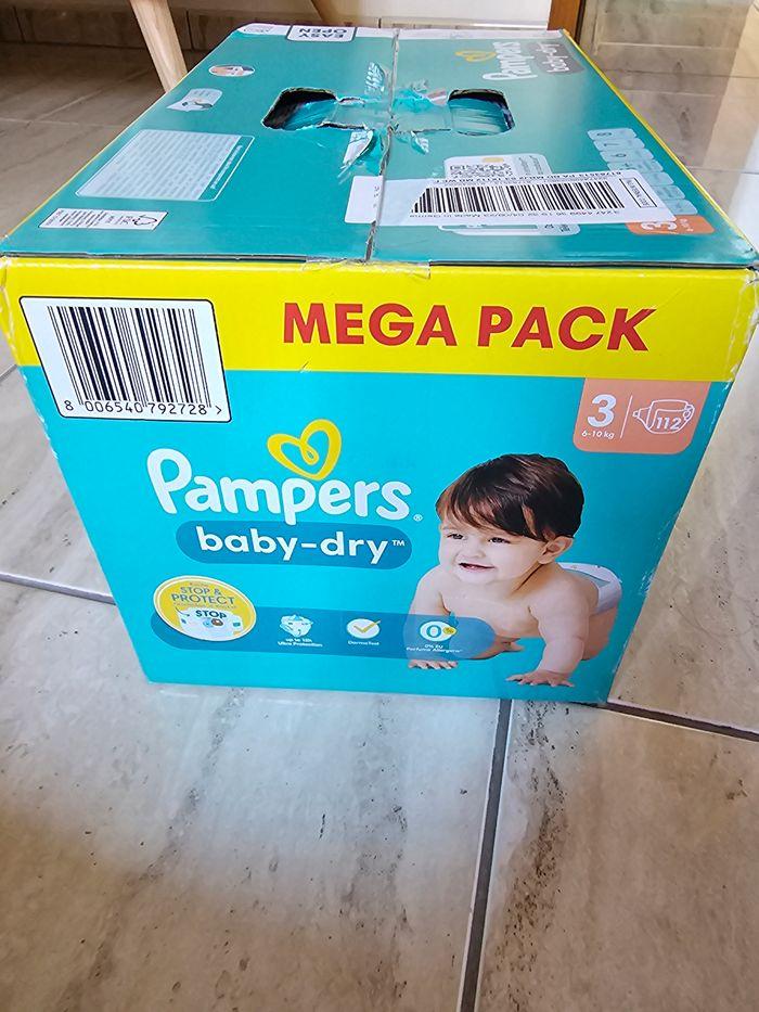 Pampers baby dry méga pack taille3 - photo numéro 2