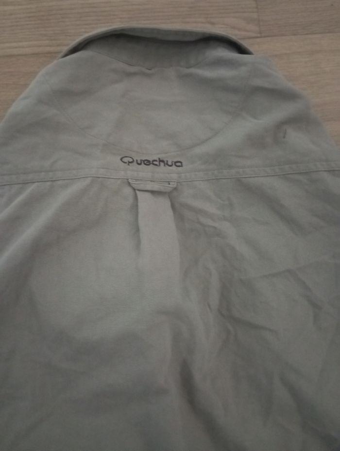 Chemise , veste. Taille : 14 ans . Vert kaki. . a manches longues.  Marque : Quechua.(Décathlon). - photo numéro 7