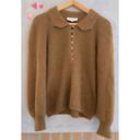 🤎 Pull oversize Mohair Ba&sh noisette 36/38/40 🤎