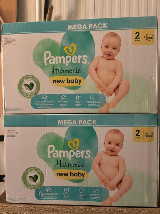 Couches Pampers Taille