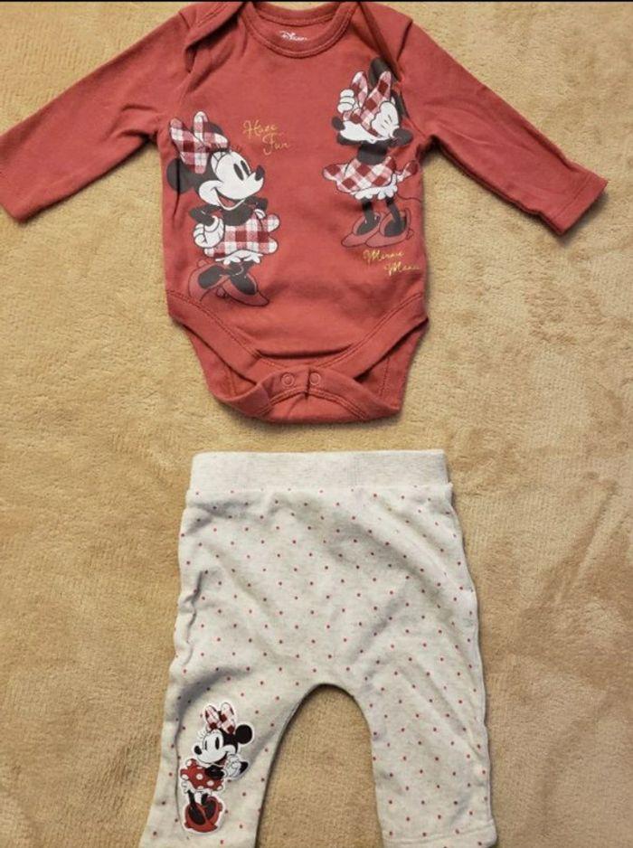 Ensemble Minnie 3 mois Disney Baby - photo numéro 3