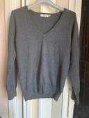 Pull fin gris foncé C&A taille M