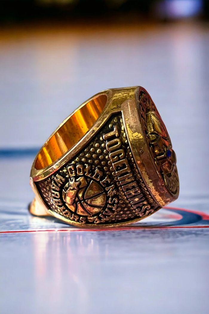 1975 NBA Golden State Warriors Basketball Champions Ring Bague - photo numéro 3