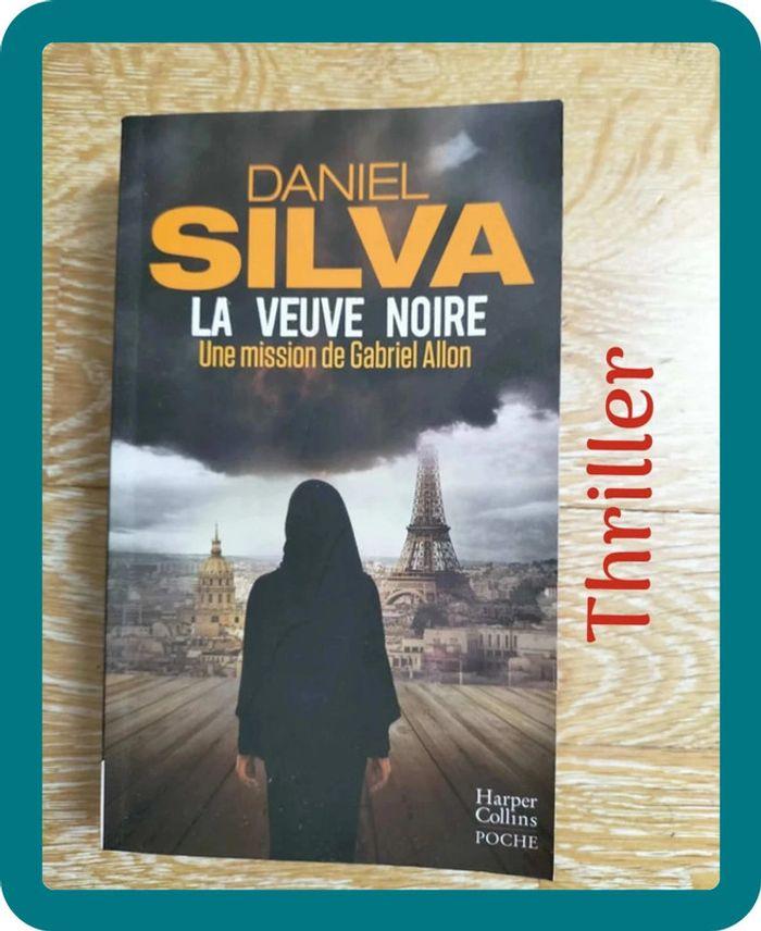 Livre La Veuve Noire de Daniel Silva - photo numéro 1