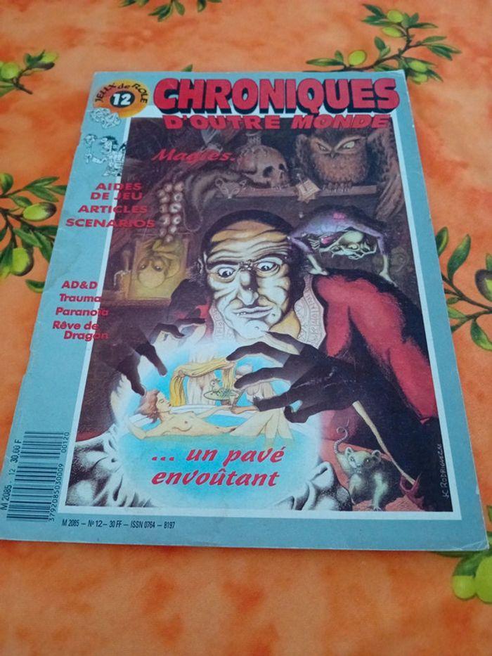 Revue JDR "chroniques d'outre monde" n°12 - photo numéro 1