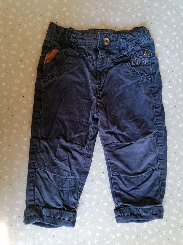 Petit pantalon bleu marine Tape à l'œil taille 18 mois - photo numéro 1