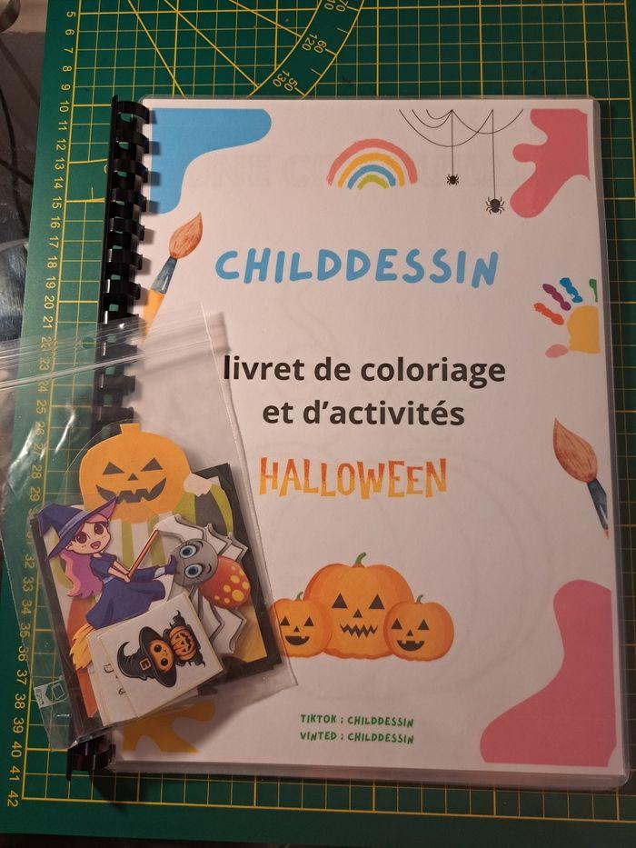 Livret de coloriage et d'activités ludique halloween 🎃 - photo numéro 4