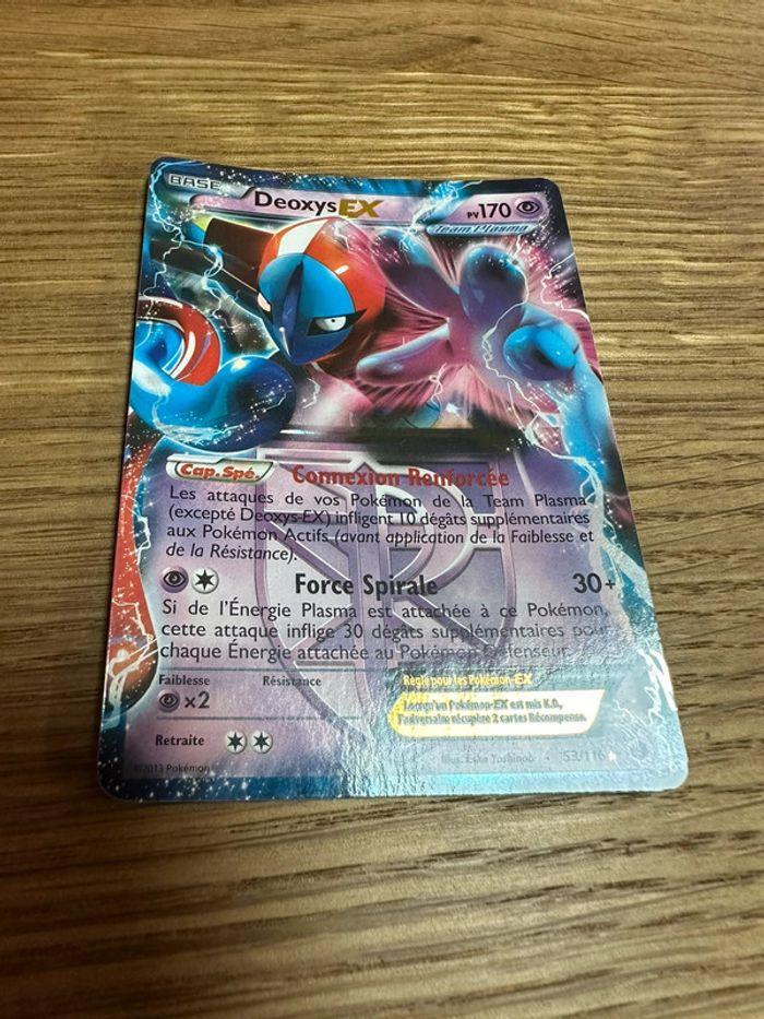 Carte Pokémon deoxys ex 53/116 - photo numéro 2