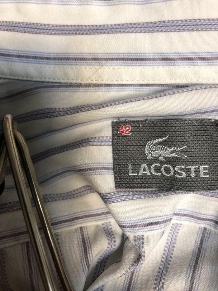 Chemise Lacoste . Taille42 - photo numéro 5