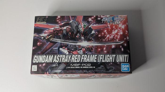 [Bandai] Gunpla Seed Destiny R Astray red frame [Flight Unit] MBF-P02 - photo numéro 1