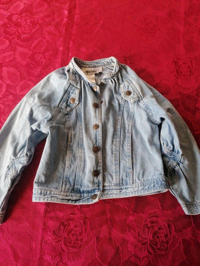 Veste en jean Christian dior 6 ans - photo numéro 2