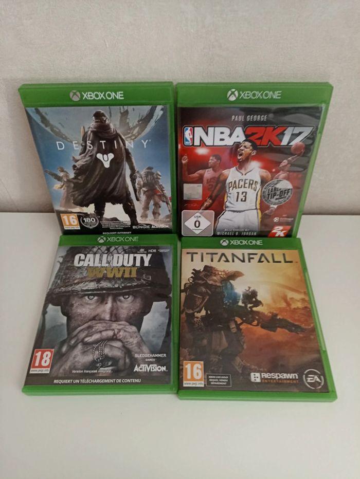 Lot 4 jeux Xbox one - photo numéro 1