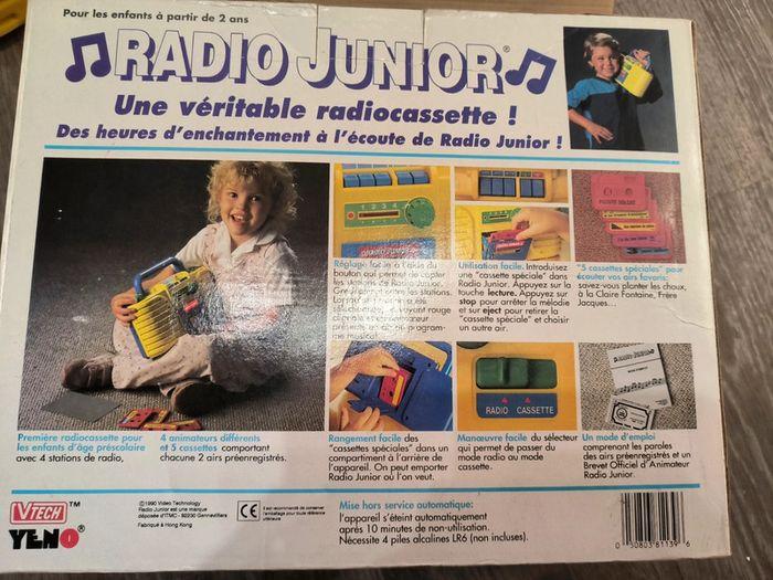 VTECH yeno radio junior à cassette vintage rare - photo numéro 8