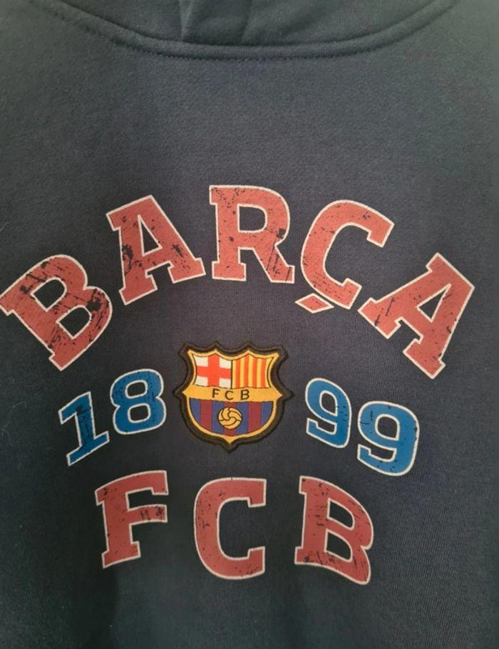 Sweat à capuche FC Barcelone 16 ans - photo numéro 3