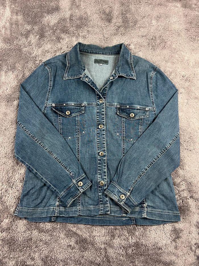 👕 Veste en Jeans vintage y2k Bleu Taille L 👕 - photo numéro 1