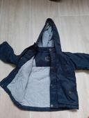 Manteau imperméable et chaud 18 mois