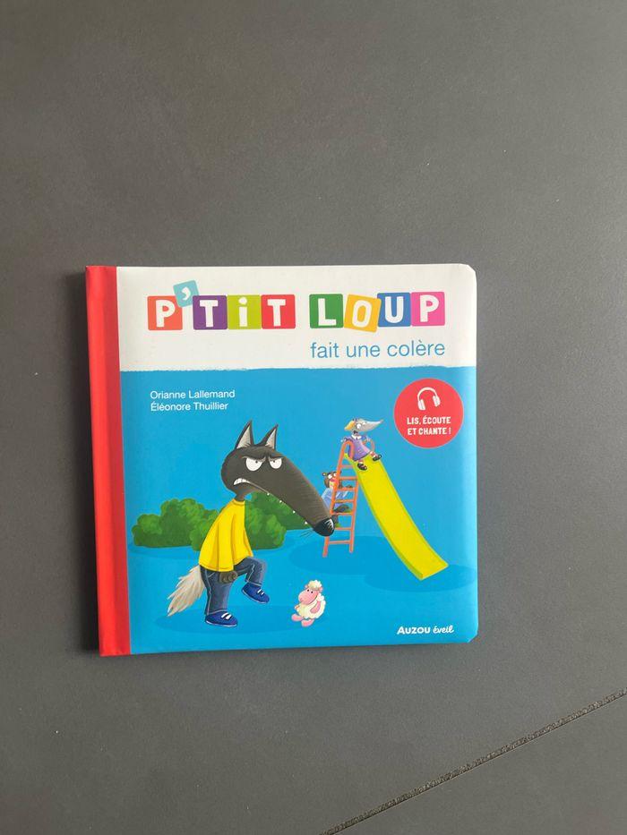 Livre enfant p’tit loup fait une colère - photo numéro 1