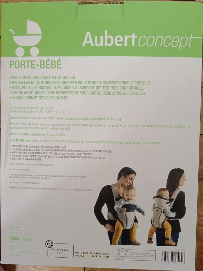 Porte bébé aubert concept - photo numéro 2