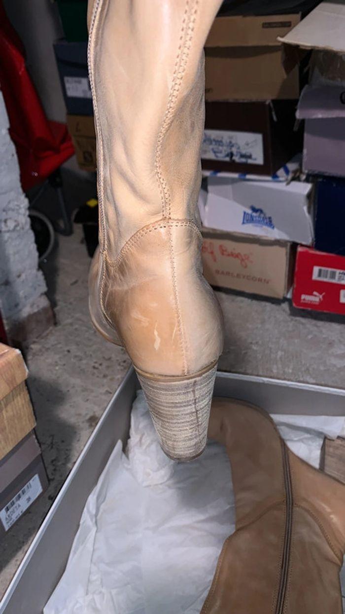 Bottes beige - photo numéro 4