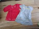 Lot de 2 robes 18 mois fille légère été