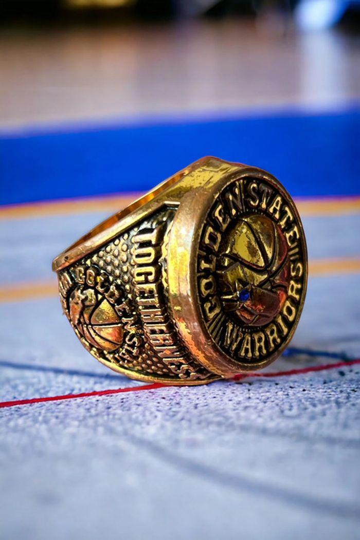 1975 NBA Golden State Warriors Basketball Champions Ring Bague - photo numéro 2