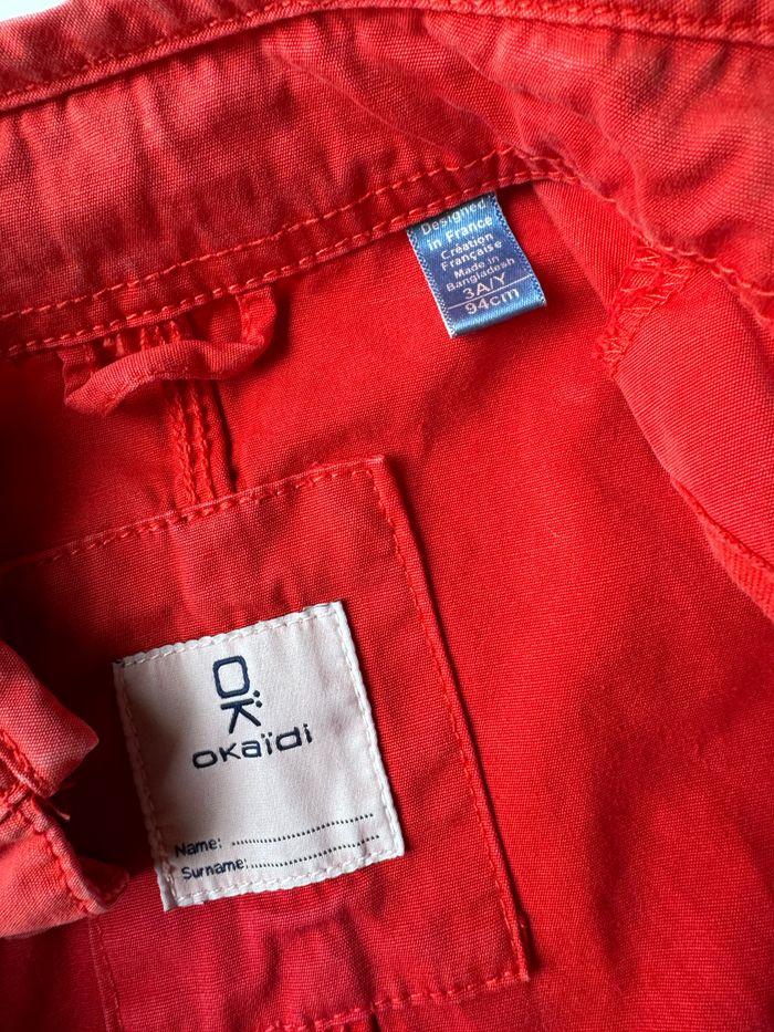 Veste 2-3 ans Okaidi rouge - photo numéro 3