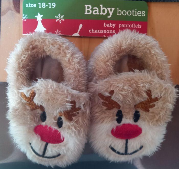 Chaussons Noël bébé - photo numéro 1