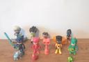 Lot 7 figurines Pyjamasques avec accessoires