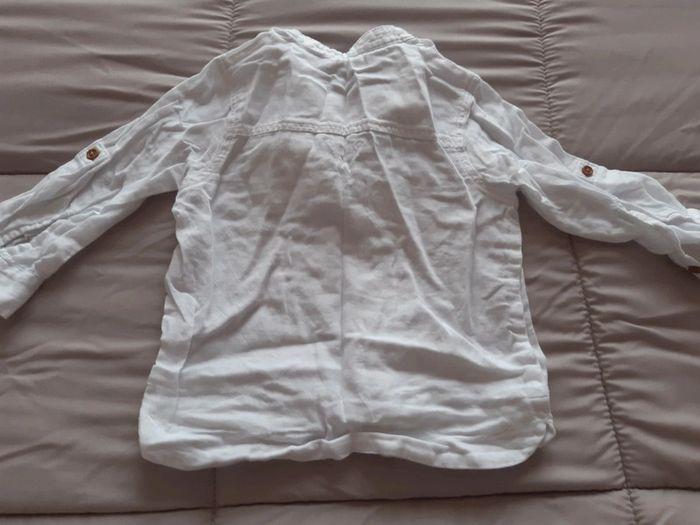 Chemise garçon blanche 18M Kiabi - photo numéro 4