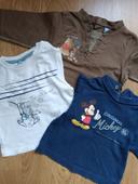 Lot de 3 tee-shirts Disney