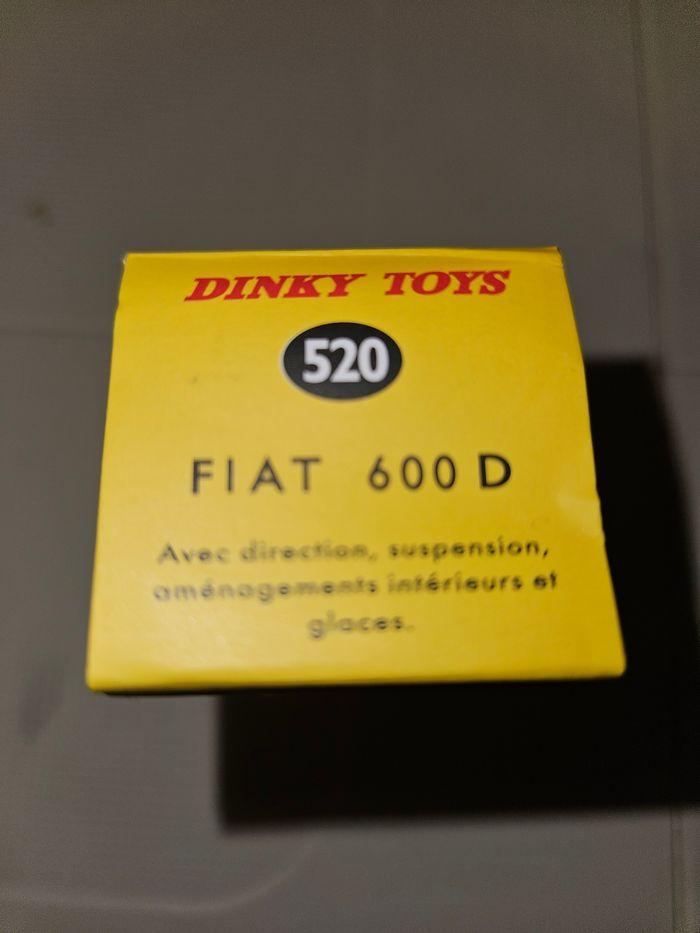 Fiat 600 d dinky toys - photo numéro 4