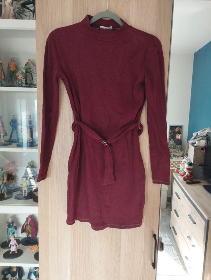 Robe pull bordeaux Tally Weijl - Taille M 38 - photo numéro 3