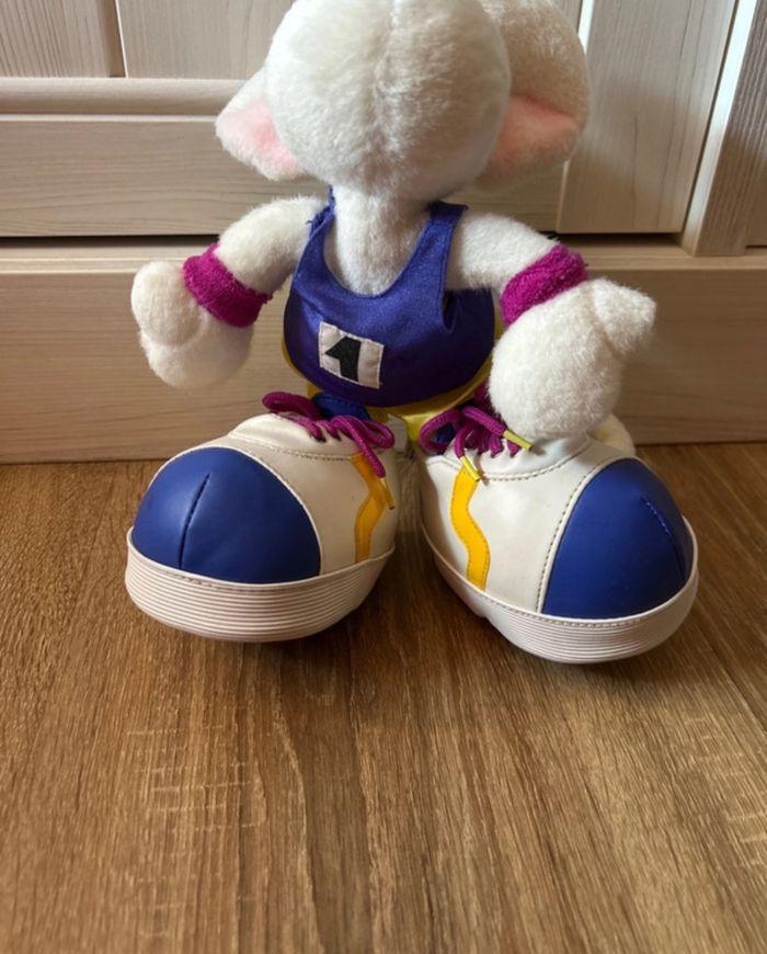 Peluche/Plush Diddl sportif avec maillot et bandeau, très bon état/good condition - photo numéro 2