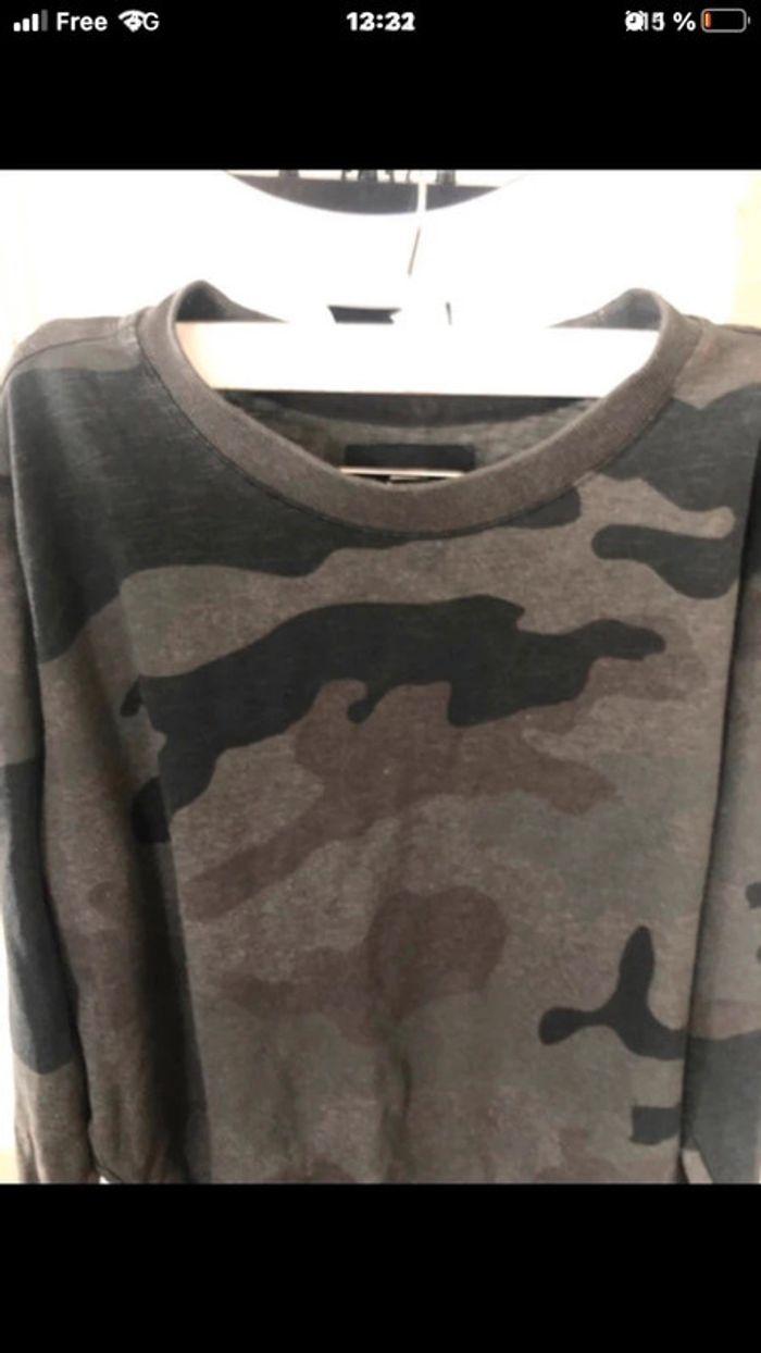 Sweat camouflage militaire . G star RAW . Taille M - photo numéro 2