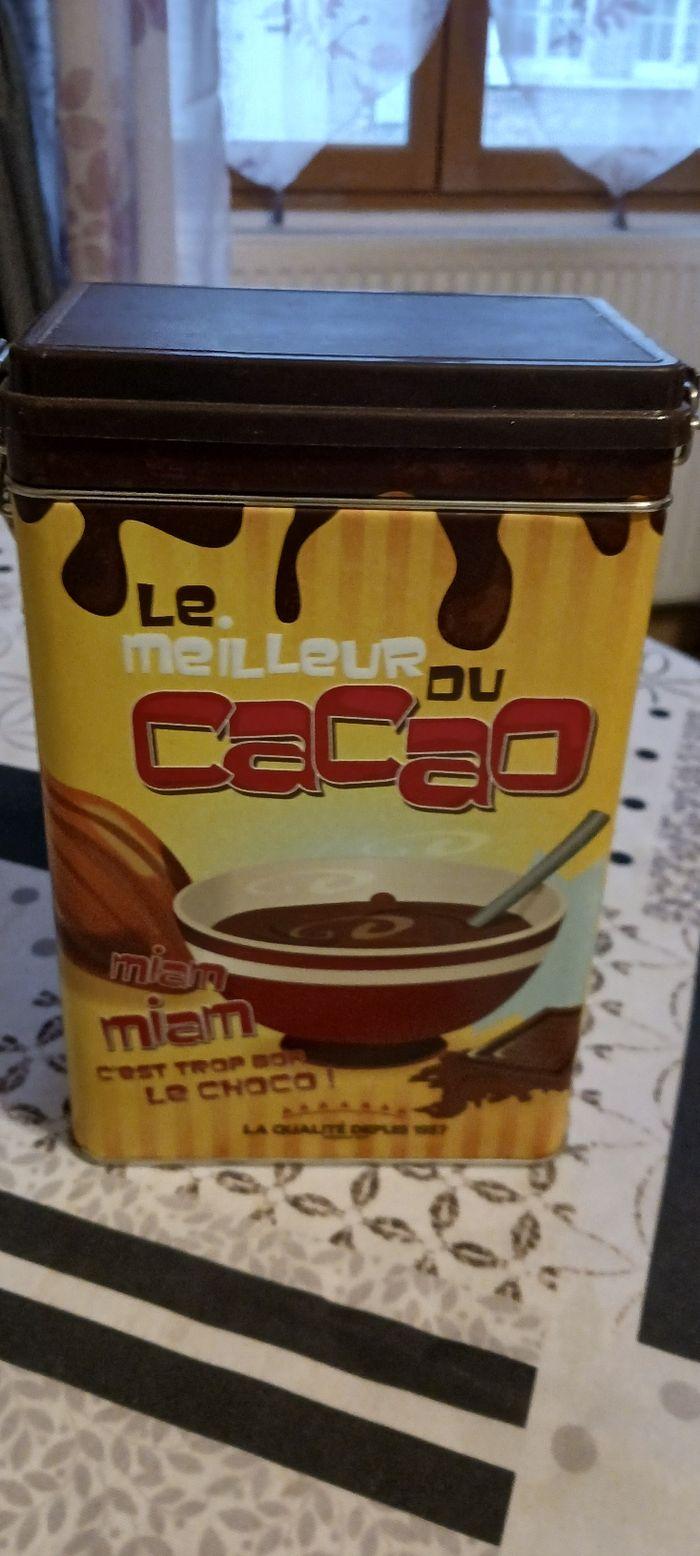 Boite metal cacao - photo numéro 1