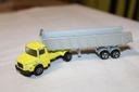 Majorette camion miniature Scania plus remorque benne