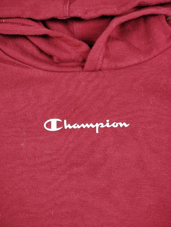 Sweat Champion rouge taille 10ans très bon état - photo numéro 5