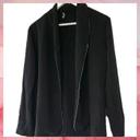 Veste femme type blazer noir