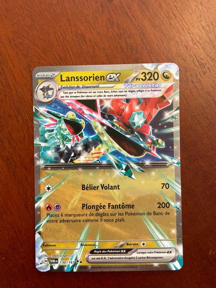 Carte Pokémon : Lanssorien Ex - 130/167 - photo numéro 6