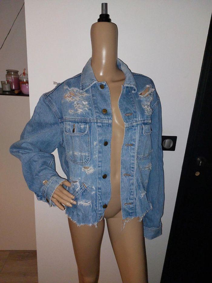 Veste en jean taille unique - photo numéro 1