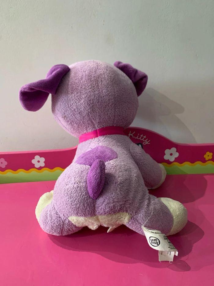 Peluche chien « violet » - photo numéro 3