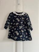 Robe petit bateau marine 12 mois