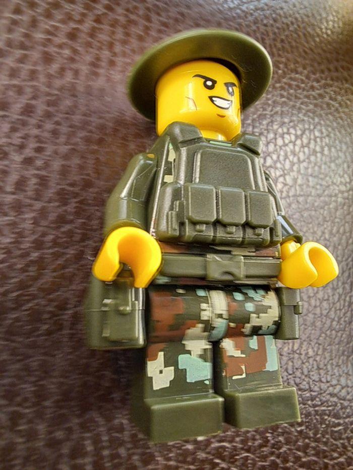 Figurine Lego compatible Militaire - photo numéro 3