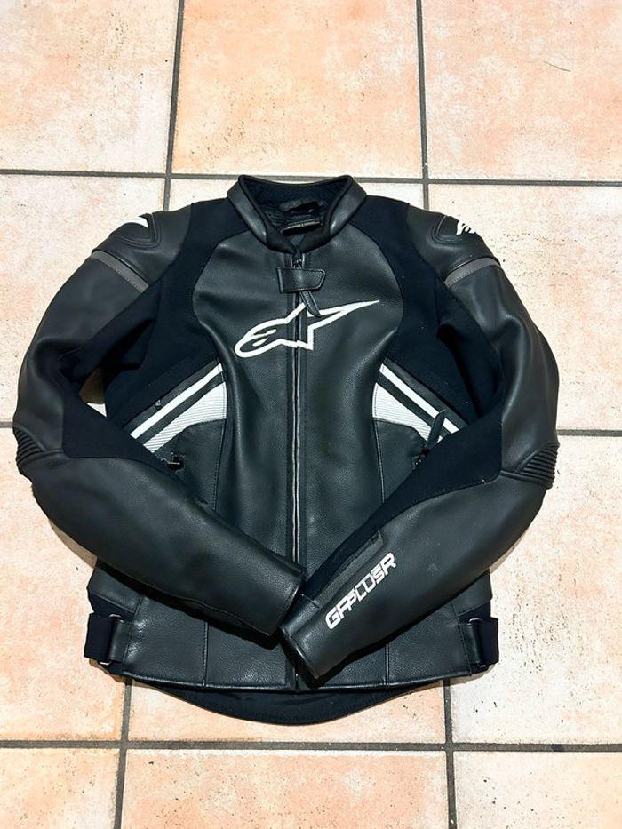 Blouson cuir Alpinestars Stella gp plus r V3 - photo numéro 1