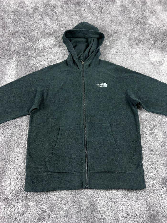 👕 Veste Polaire à capuche The North Face Noir Taille XS 👕 - photo numéro 6