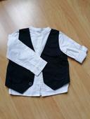 Chemise col mao taille 3 ans