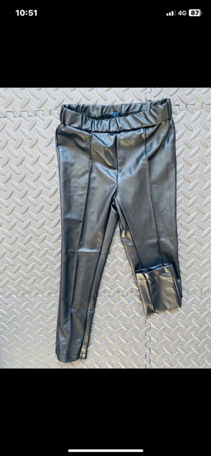 Pantalon en cuir enfant - photo numéro 3