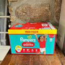 1 carton Pampers Baby Dry Taille 5 : 112 couches culottes Pants