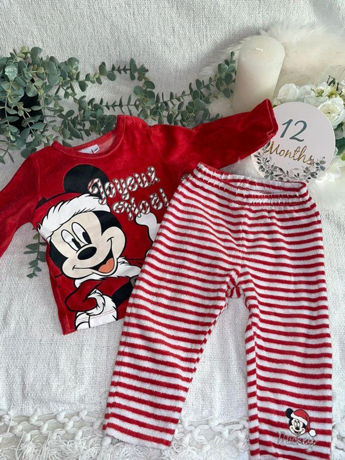 Pyjamas Mickey Noël - photo numéro 1